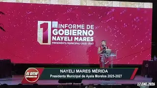 #Ayala | 🛑 PRIMER INFORME DE GOBIERNO DE NAYELI MARES REFLEJA TRANSFORMACI&Oacute;N Y RESULTADOS EN AYALA