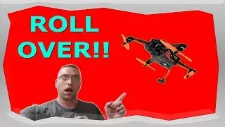 Trying the roll over trick for the first time -  FPV🔥🔥🔥