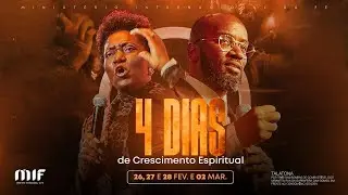 4 DIAS DE CRESCIMENTO ESPIRITUAL | 1º DIA | 26 FEV 2025 | com o  Pastor Rosário Neto.