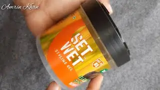 SET WET Styling Gel | ELECTRIC SPIKES ULTIMATE HOLD | #amrinkhan