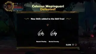 Tunche boss fight colossus Mapinguari
