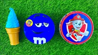 🍦 Ice Cream Candy Toy + M&M&rsquo;s Blue Tin + Paw Patrol Surprise Tin! Fun ASMR 🍭