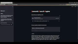 AI Semantic Search Engine