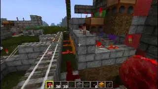 Железная дорога - селектор направлений [Уроки по Minecraft]