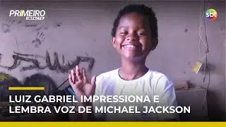 Luiz Gabriel emociona a internet com voz que lembra Michael Jackson | #PrimeiroImpacto