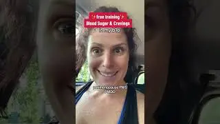 grab my free training on blood sugar and cravings #pcoshelp #pcossupport #pcossupplements #thyroidhe