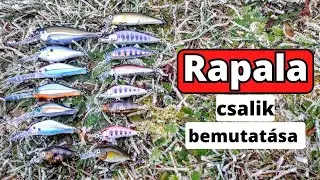 Rapala csalik bemutatása.