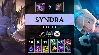 Syndra Mid vs Orianna - KR Challenger Patch 25.14