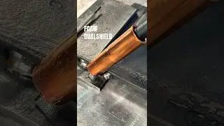 FCAW dual Shield Root pass. W47.1 #welding #fcaw #weldingschool #weldernation #welder