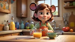Mia Mouse Fills Her Cup | Sharing Song for Kids | Nursery Rhymes and Everyday Learning