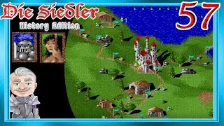 Die Siedler 1 [Mission 13] #57 Wer baut schneller |gameplay deutsch|Retro