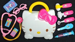 3 Minutes Satisfying with Unboxing Hello Kitty's Head (Doctor Set), Review Toys ASMR (no music)