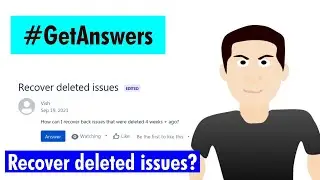 GetAnswers - You cannot recover delete issues