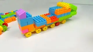 Satisfying DIY Lego TRUCK | LEGO Building Blocks Videos | #buildingblocksasmr  | SATISFY BLOCKS