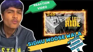 Sidhu Moose Wala The Last Ride Reaction 😯 Legend Rip.