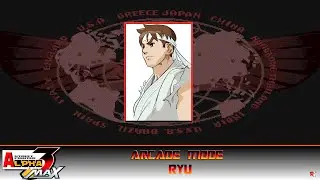 Street Fighter: Alpha 3 Max: Arcade Mode - Ryu