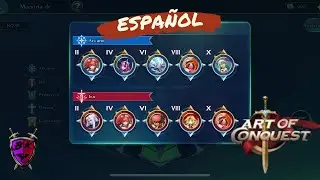 Art Of Conquest Español Dragón, Iluminado y Maestría De Héroe