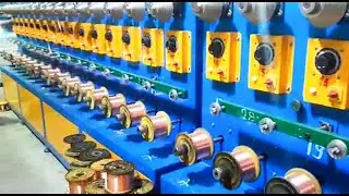 Offline Annealing Machine | SWG 25 To 36 | 64 Head | Copper Wire | Ahmedabad Plant