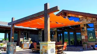 PERGOLA SHADES DESIGN IDEAS | STUNNING PERGOLA COVER SUN SHADE COVERING AND CANOPY INSPIRATION