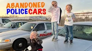 ABANDONED POLICE CARS!? | Playing At The Park | Rover Reynolds Family
