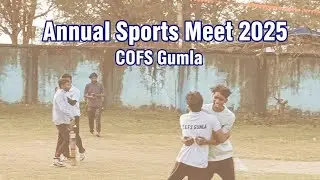 COFS Gumla Annual Sports 2025 | Cricket Match Highlights 🏏🔥#cofsgumla #cricket #sports #reels #games