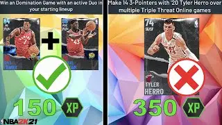 WHICH SEASON AGENDAS ARE WORTH DOING? THE BEST WAYS TO GAIN XP TO LEVEL UP IN NBA 2K21 MyTEAM!