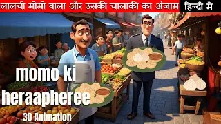 लालची मोमो वाला Karma Shocking Food #shortsvideo  #hindi #hindikahanian #ai #storytime #funny #story