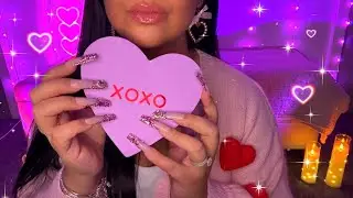 ASMR Unboxing Girly Galentine's Day Gift Exchange 💌💜💘 from @madtinglesxo