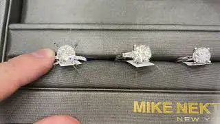 Price diamonds ￼rings 2ct round diamond 3 Carat, and 4CT lab grown