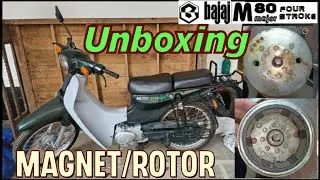 Magnet #unboxing Bajaj M80 Major 4 STROKE 🛵 #bajajm80 #bajaj #m80 #automobile