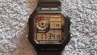 SYNOKE 9619 Sport Watch - Unboxing