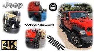 Jeep Wrangler JL Installazione Distanziali da 5cm ITA