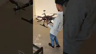 Homemade Hexacopter Drone || 😍 First Flight ✈️ || #drone #dronevideo #drones