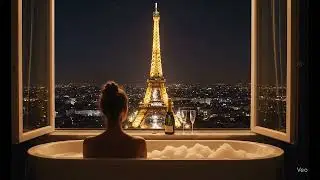 🗼🛁Paris Moonlight Relaxation &ndash; Chill Music for Unwinding After a Long Day [No copyright music]