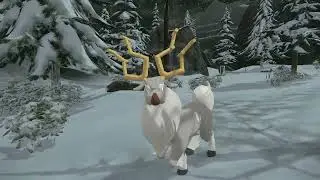 Wyrdeer Sleeping Animation