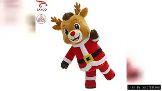 SAYGO Christmas Deer Inflatable Costume Mascot Parade Adult Character Cosplay Animal Birthday Christ