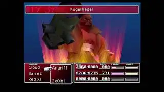 FF7 Smaragd Weapon 1:15 min mit Barret