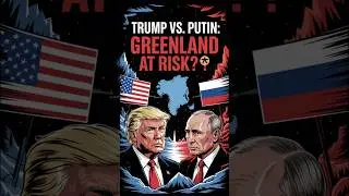 Trump vs. Greenland vs. Putin?! The Battle for the Arctic Begins! ⚠️ #donaldtrump #putin #greenland