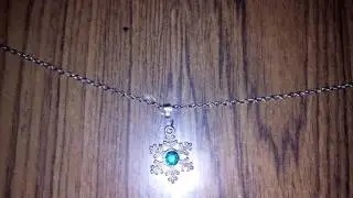 Pears soap frozen necklace