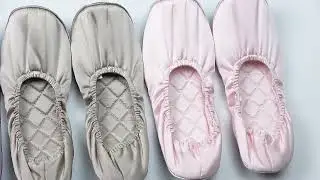 Indoor Silk House Slippers for Women and Men - PandaSilk.com