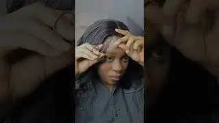 Widows Peak #wiginstall 🕷️ hair from @amazon  ​#hairinfluencer #bodywavehair #amazoninfluencer