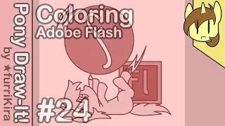Pony Draw-It! :: 24 :: Coloring (Flash)