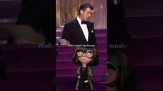 Edna Mode & Pierce Brosnan Present Best Costume Design at the 77th #Oscars