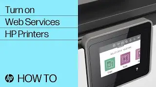 Включите веб-службы на принтерах HP | Принтеры HP | Служба поддержки HP