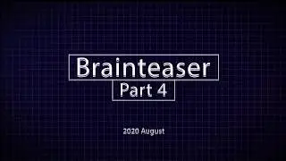 Brainteaser 2.0. Promo. Part 4. Comeback.