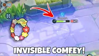 Comfey can be invisible? | Pokemon Unite weird bugs