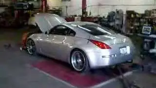 408whp Turbonetics 350Z dyno