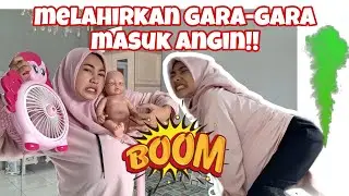 DRAMA TIBA TIBA PERUT HAMIL BESAR GARA GARA MAKAN ANGIN KIPAS