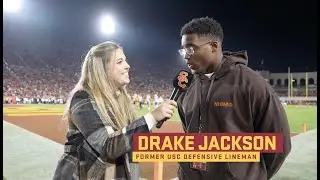 Drake Jackson on his NFL rookie season, returning for USC's Homecoming