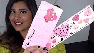 Too Faced Chocolate BON BONS & Love Flush BLUSH Palettes REVIEW!